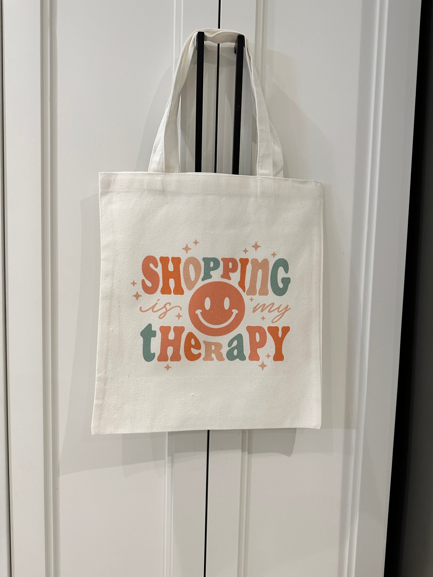 Shopping is My Therapy Tote Bag