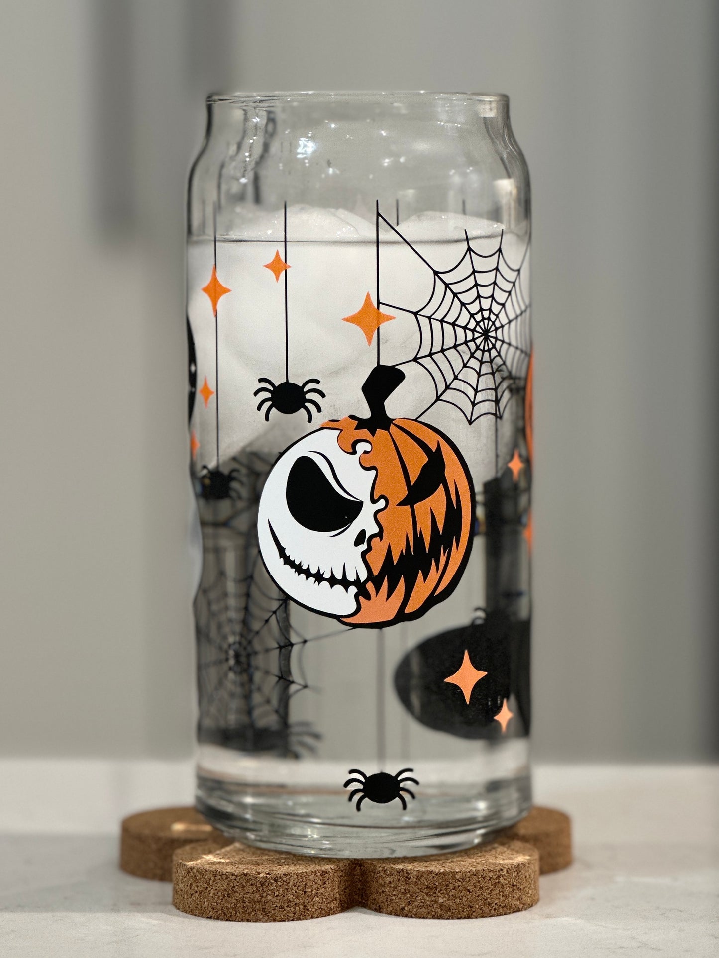 20oz Libbey Glass - Jack Skellington
