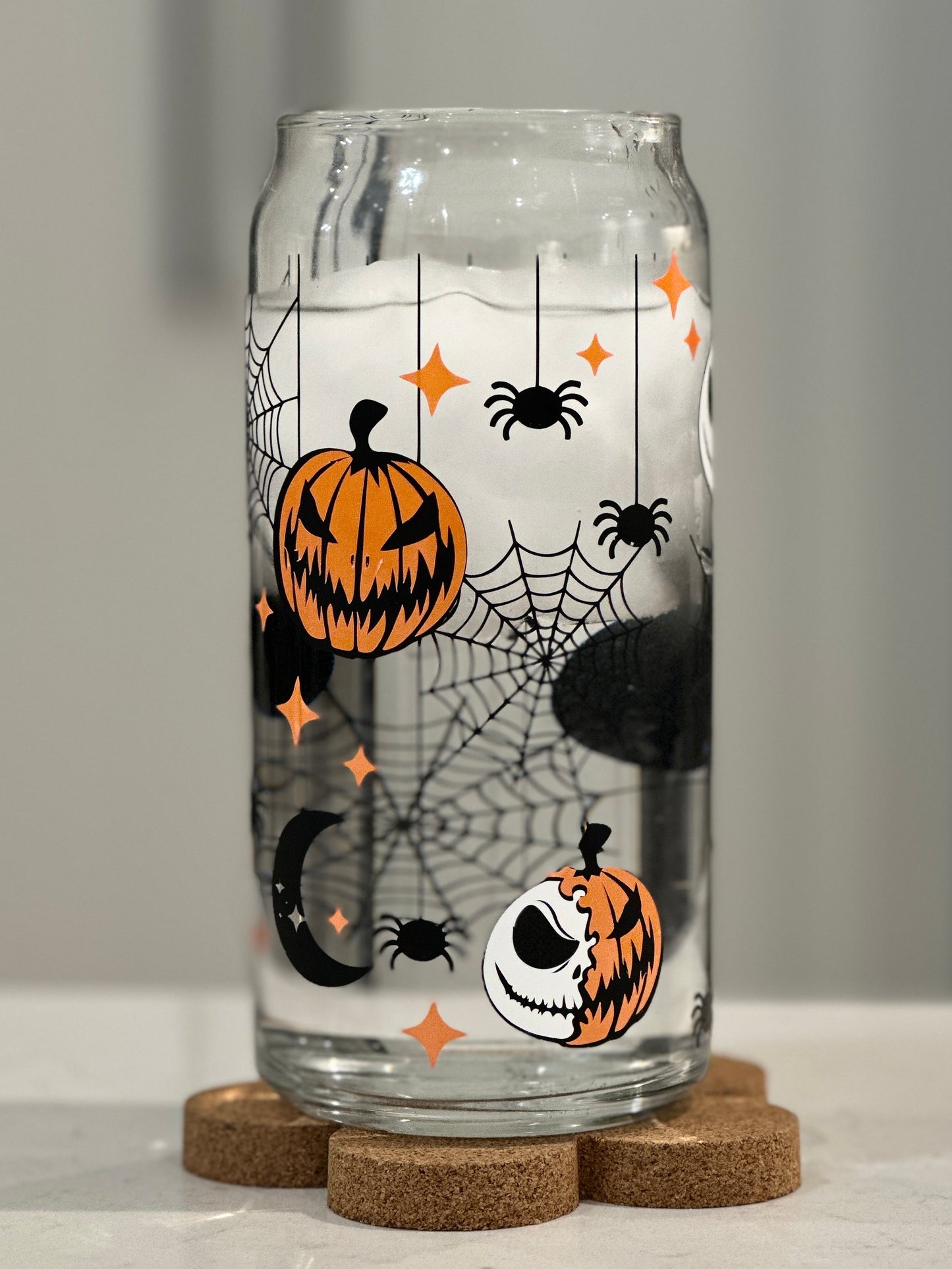 20oz Libbey Glass - Jack Skellington