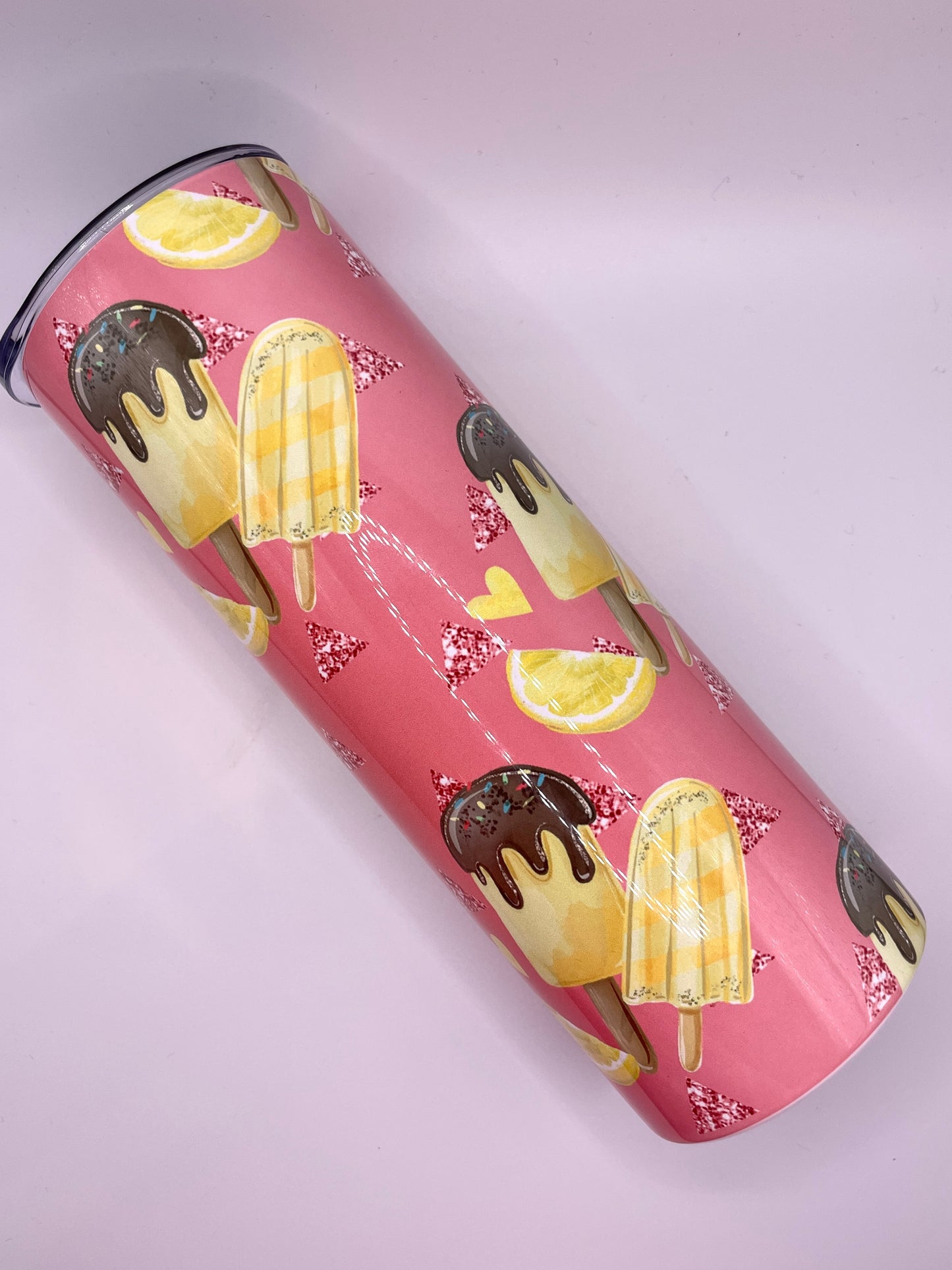 20oz Tumbler -Lemon Popsicles
