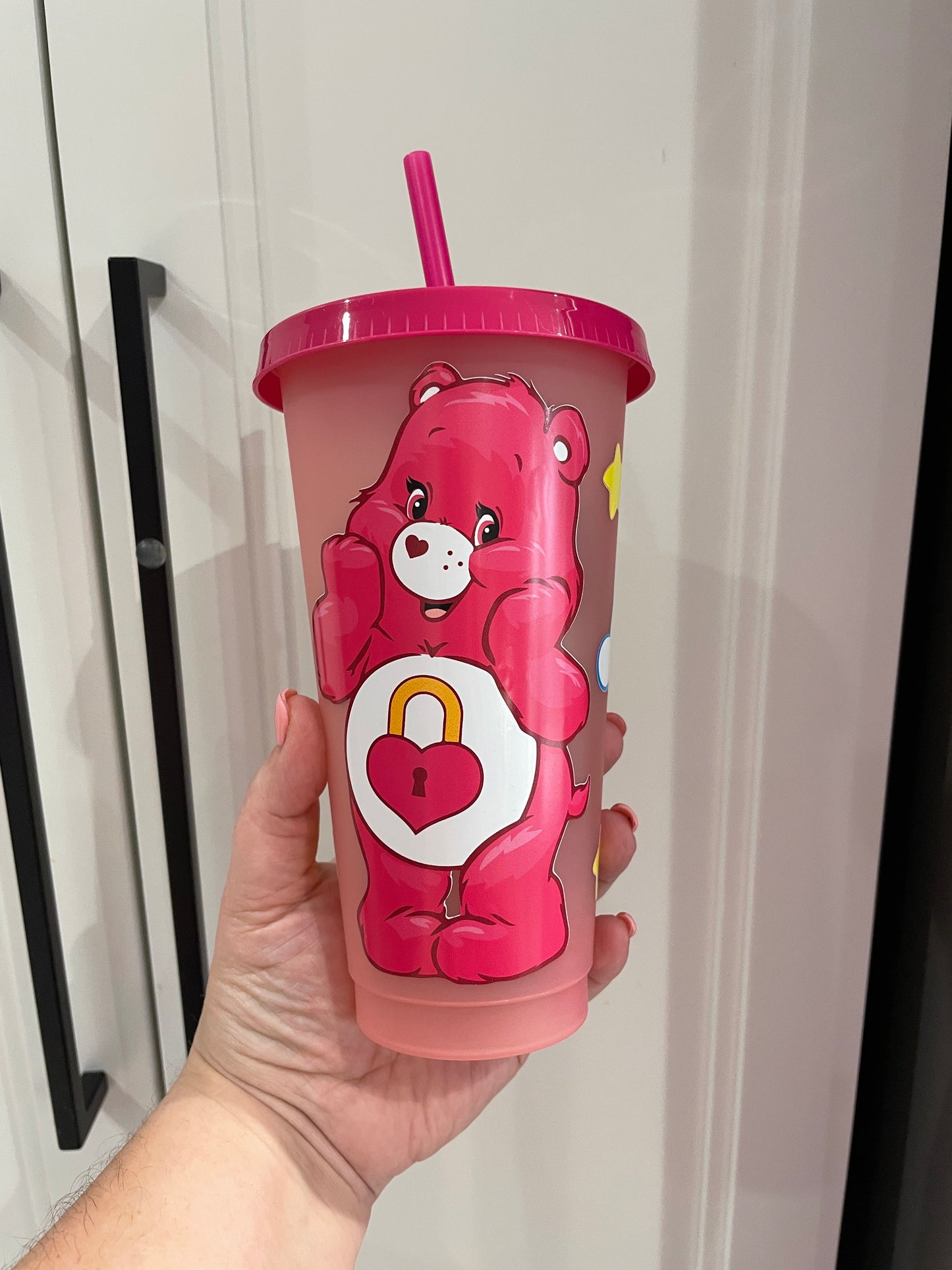 Discountinued - 24oz Cold Cup - Colour Changing Bear Tumbler. Limited Edition