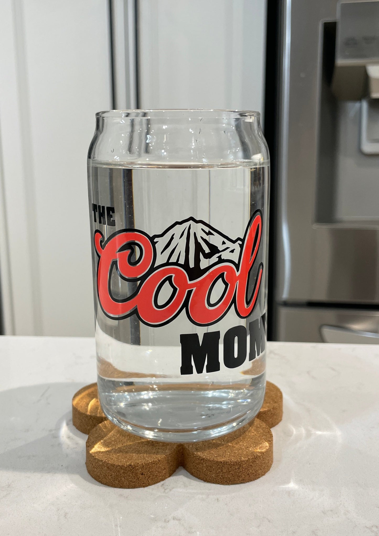 16oz Libbey Glass - Cool Mom