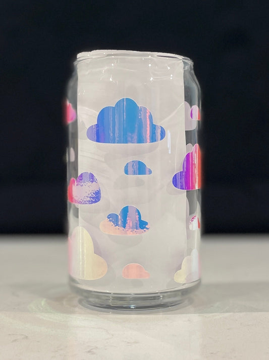 16oz Cloud 9 Glass Can - Print Paper and Co