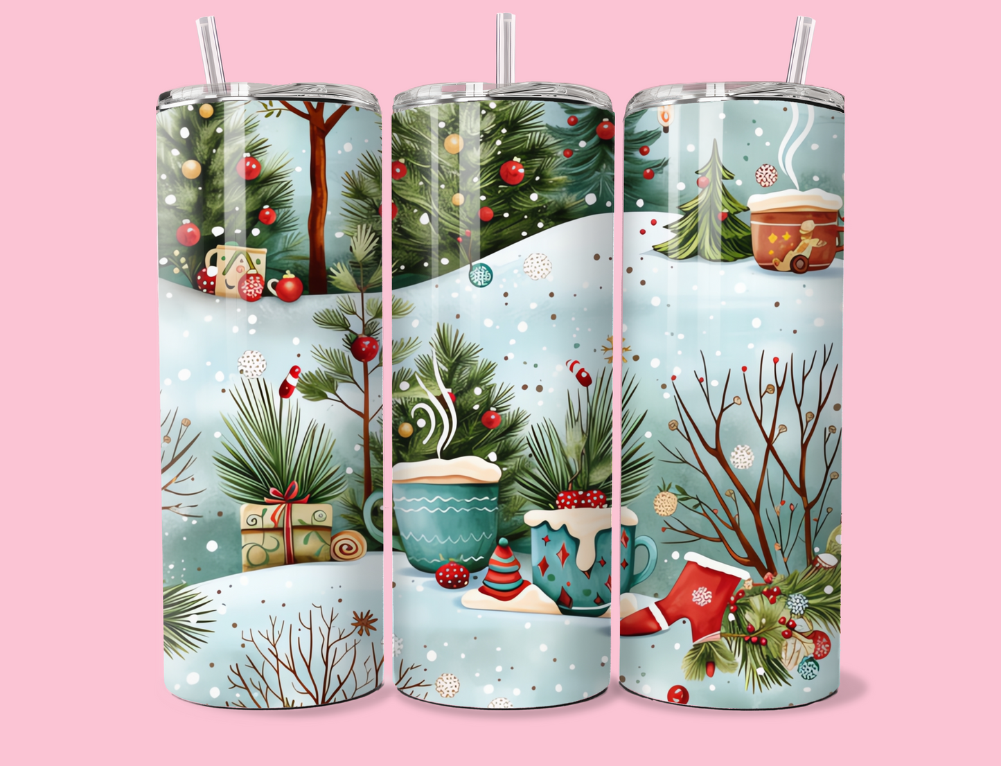 20oz Cozy Holiday Tumbler