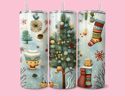 20oz Holiday Traditions Tumbler