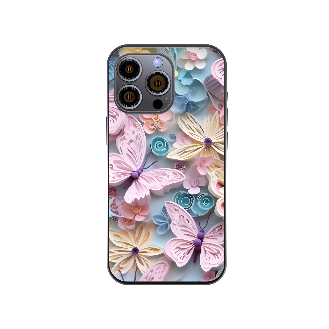 3D Butterflies Phone Case
