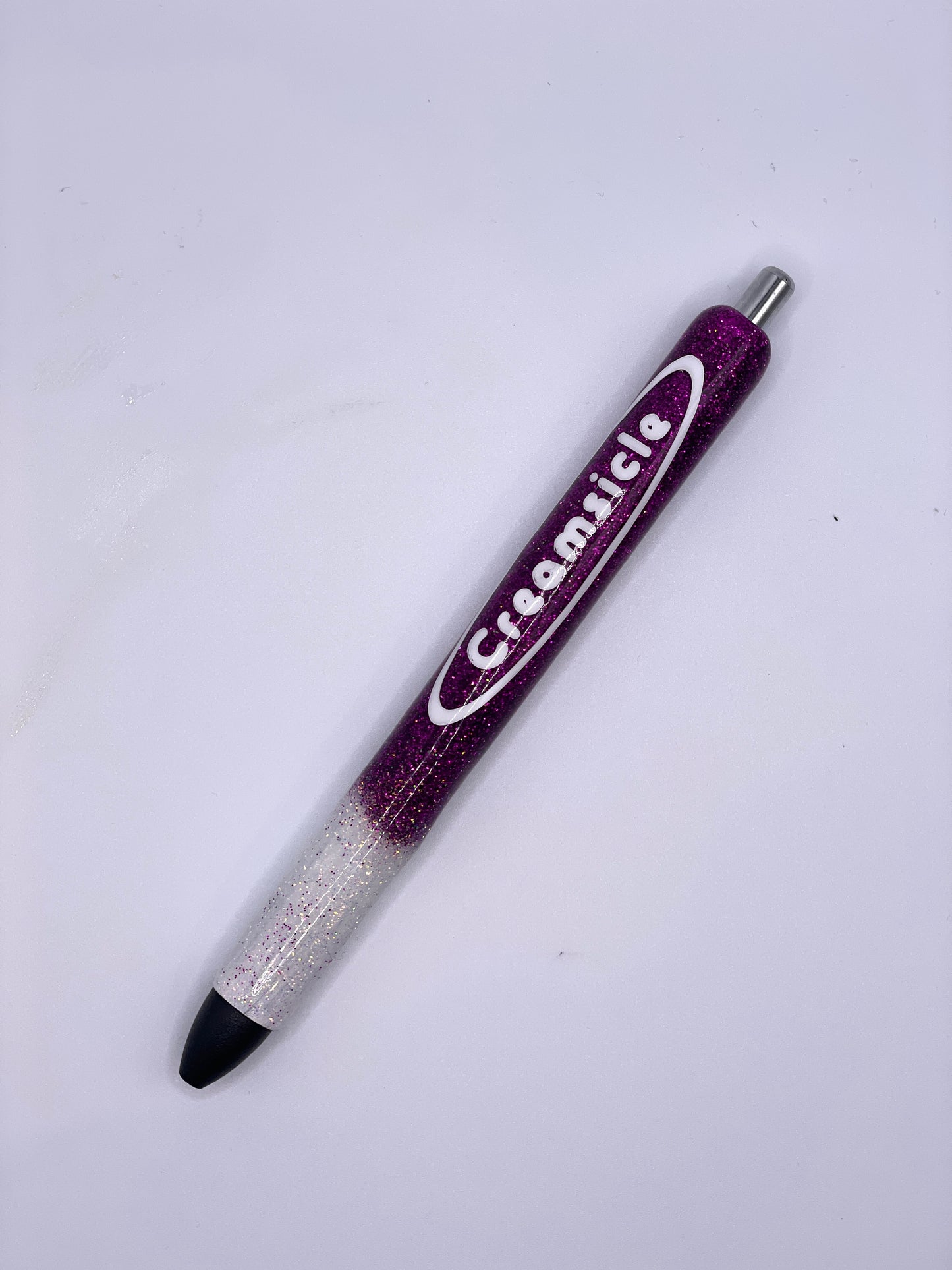 Grape Creamsicle Glitter Pen