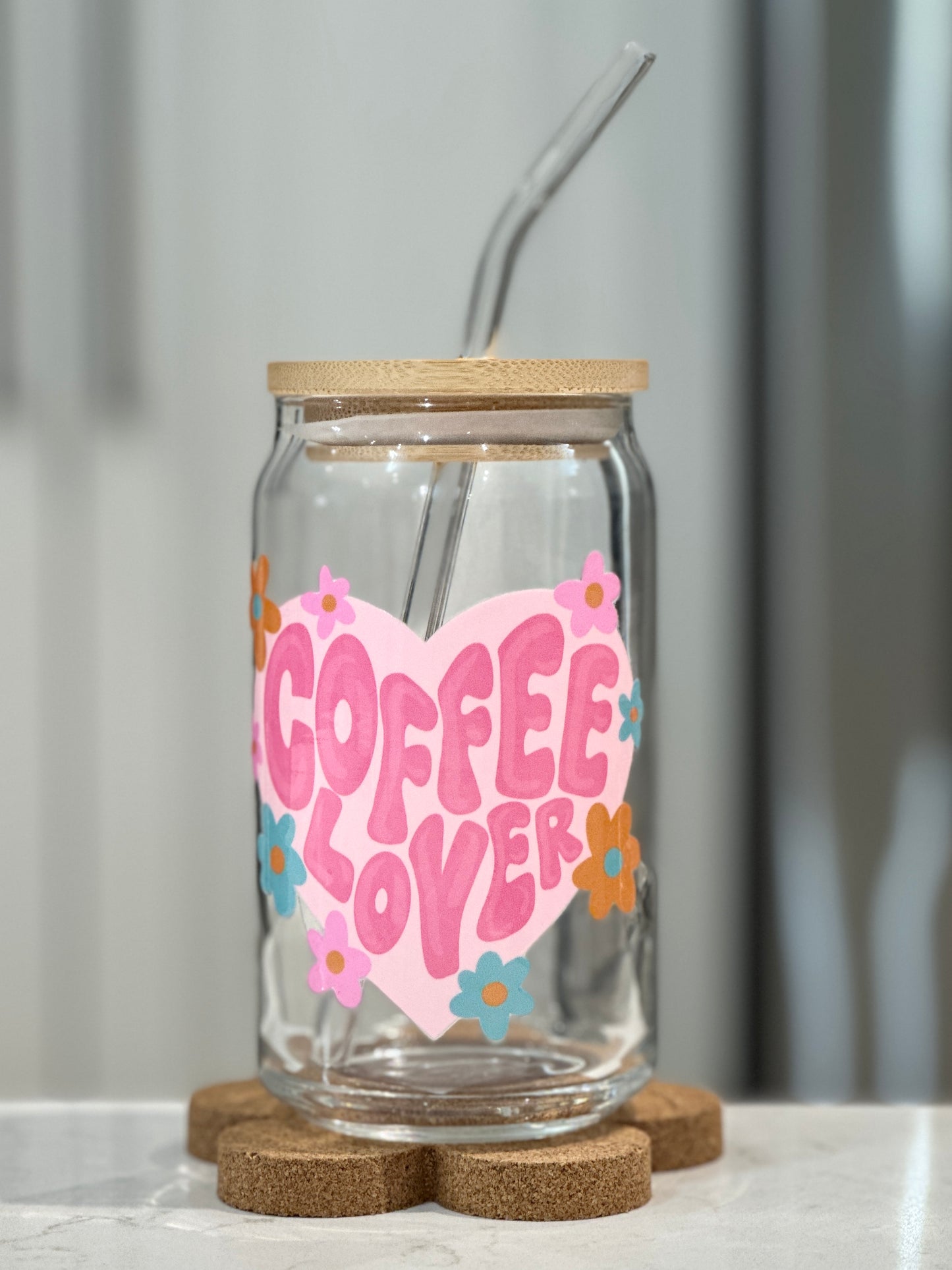 Coffee Lover - 16oz Can Glass