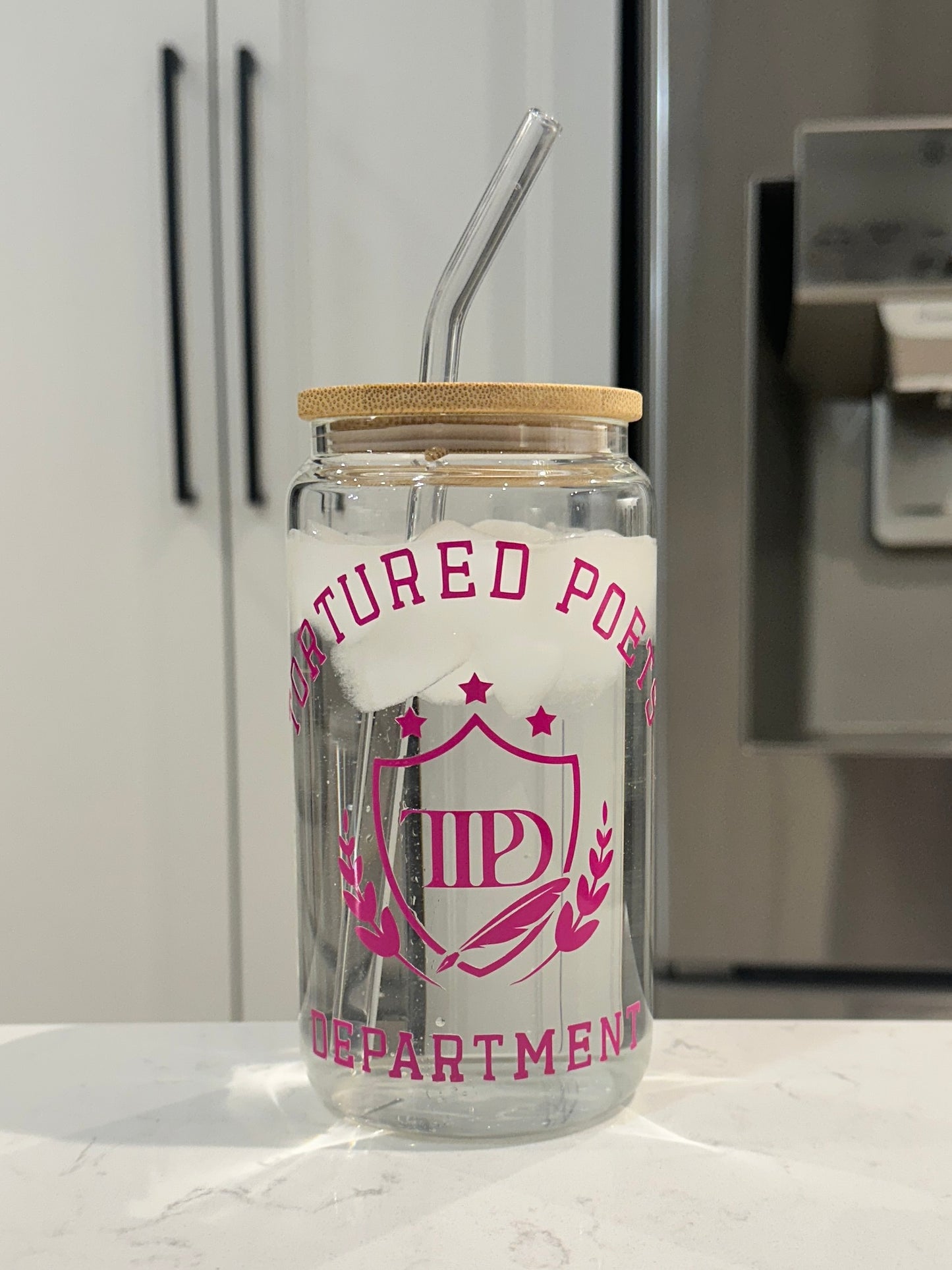 16oz Tortured Poets Department (Cold Colour Changing) Can Glass