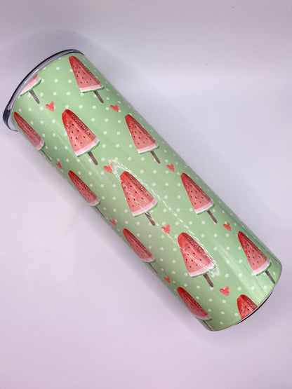20oz Tumbler -Watermelon Popsicles