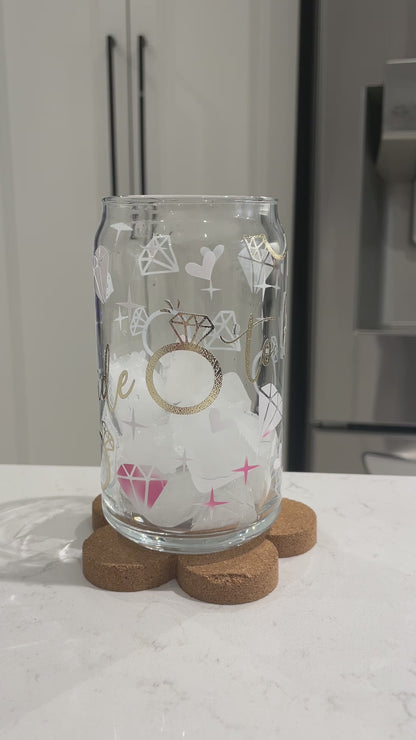 16oz Can Glass - Colour Changing Bride-To-Bride