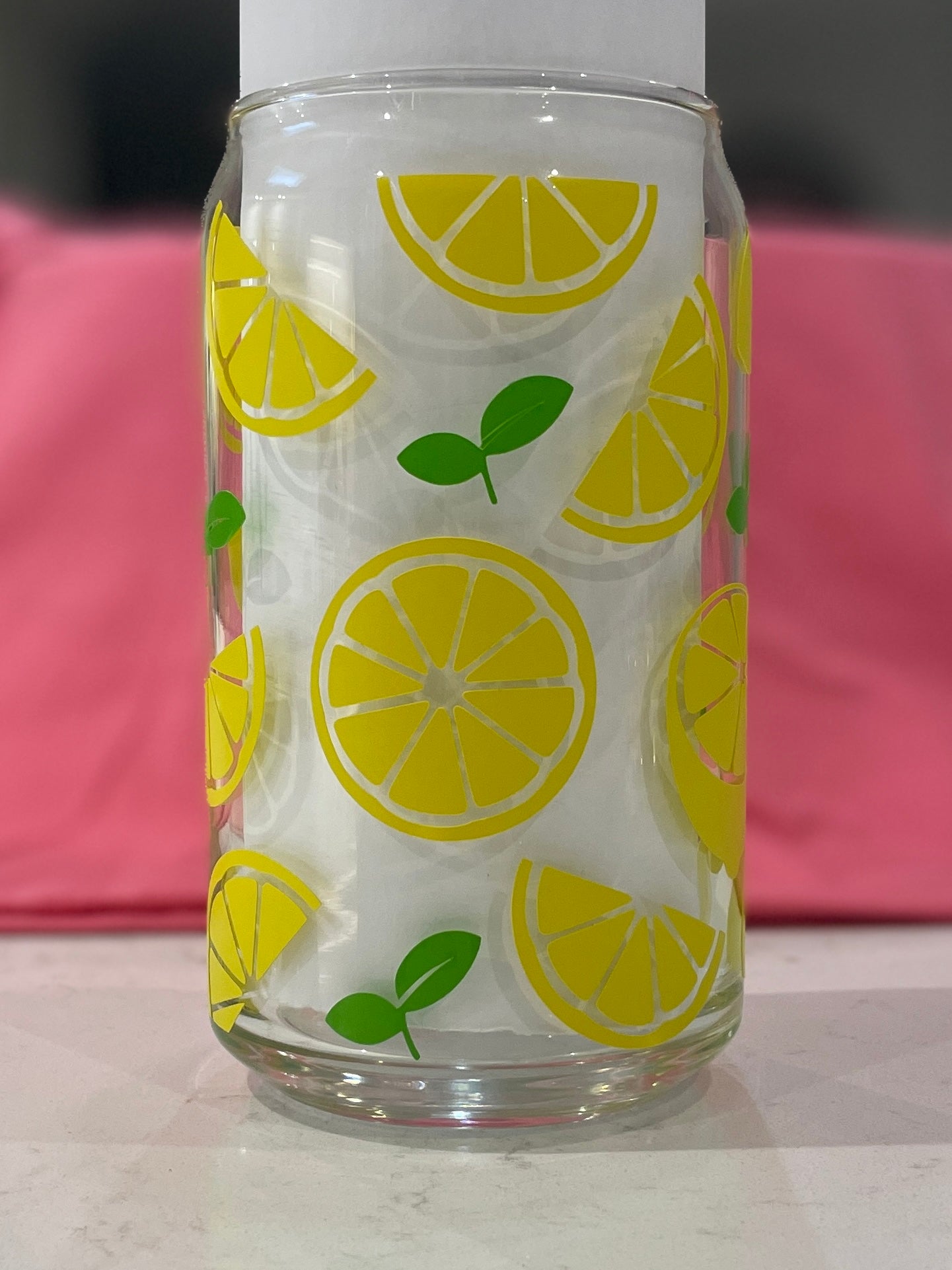 16oz Libbey Glass - Lemons