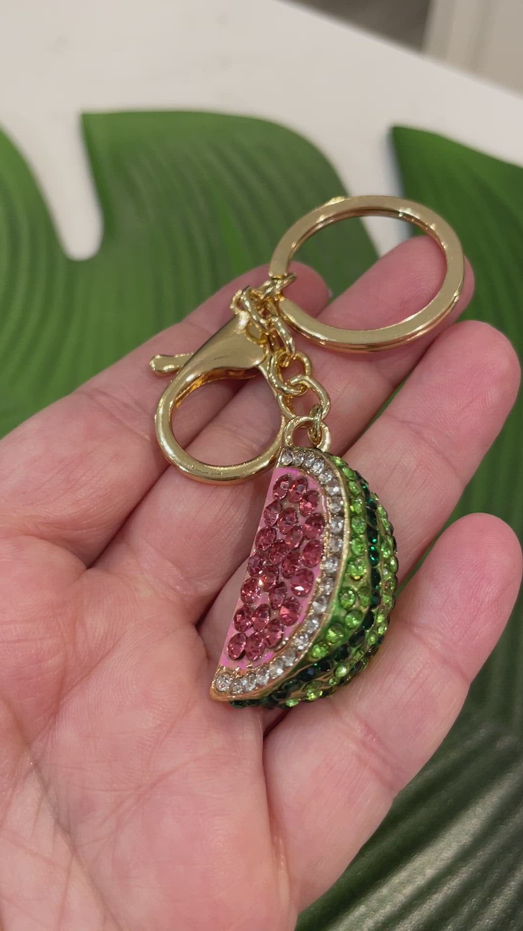 Watermelon keyring sale