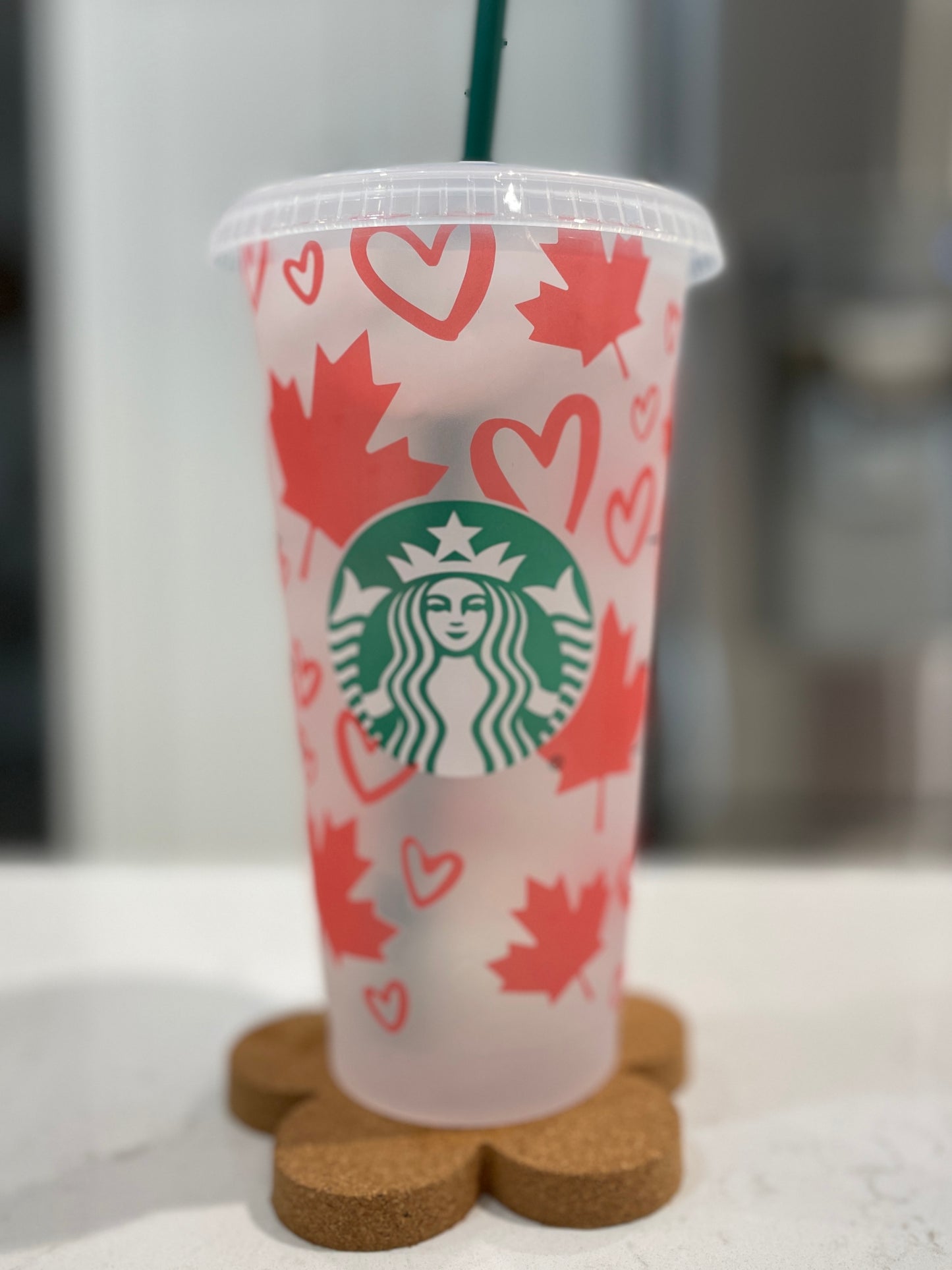 24oz Colour Changing Cold Cup - Canada Pride