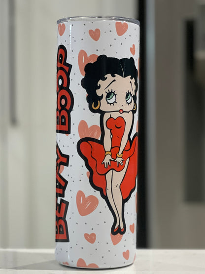 20oz Tumbler - Lady in Red Dress