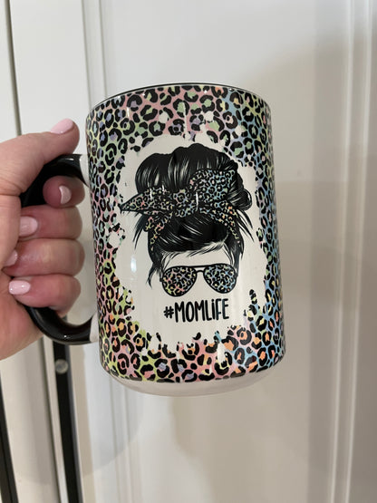 15oz Coffee Mug - #MomLife