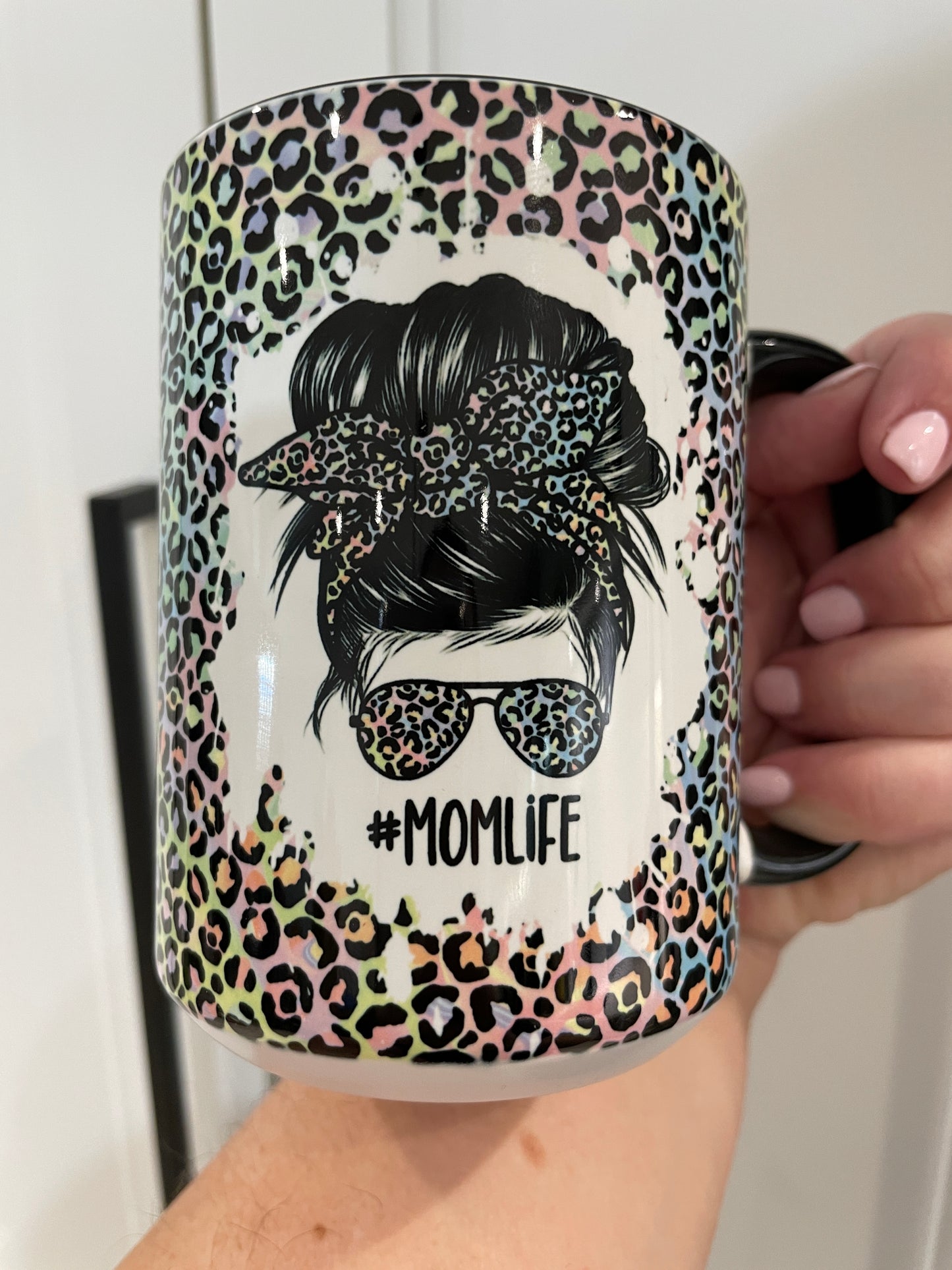 15oz Coffee Mug - #MomLife